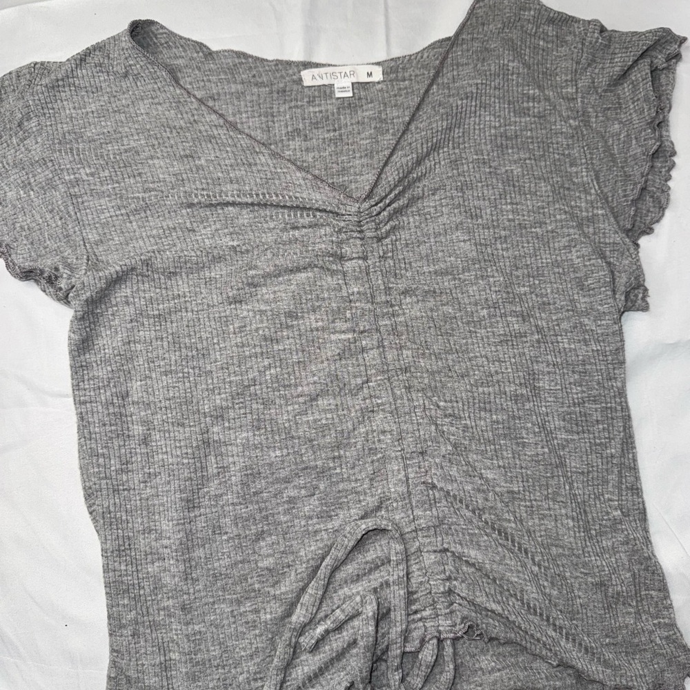 Gray Women's Top